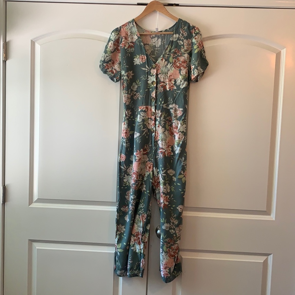 Floral jumpsuit